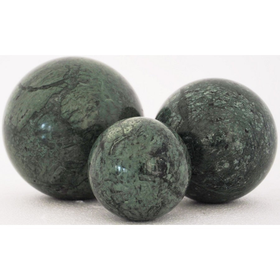 Green Marble Decorative Ball-Medium