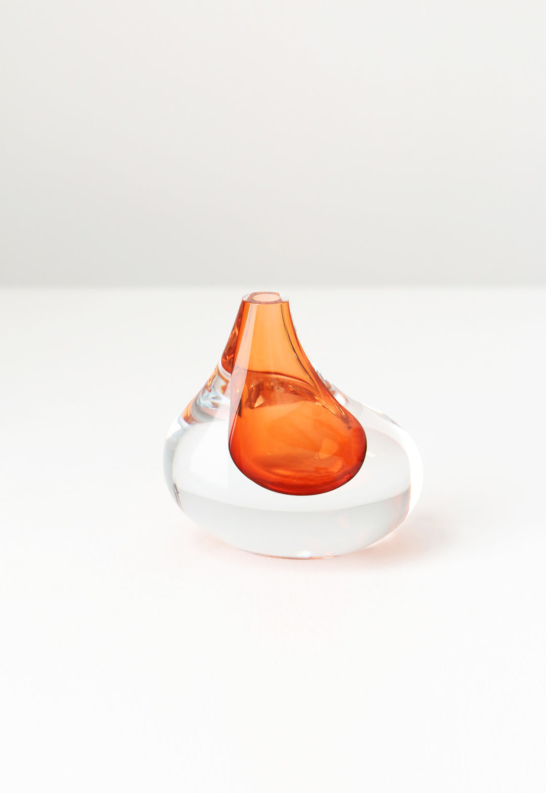SkLO Droplet Asymmetrical Handblown Glass Vessels