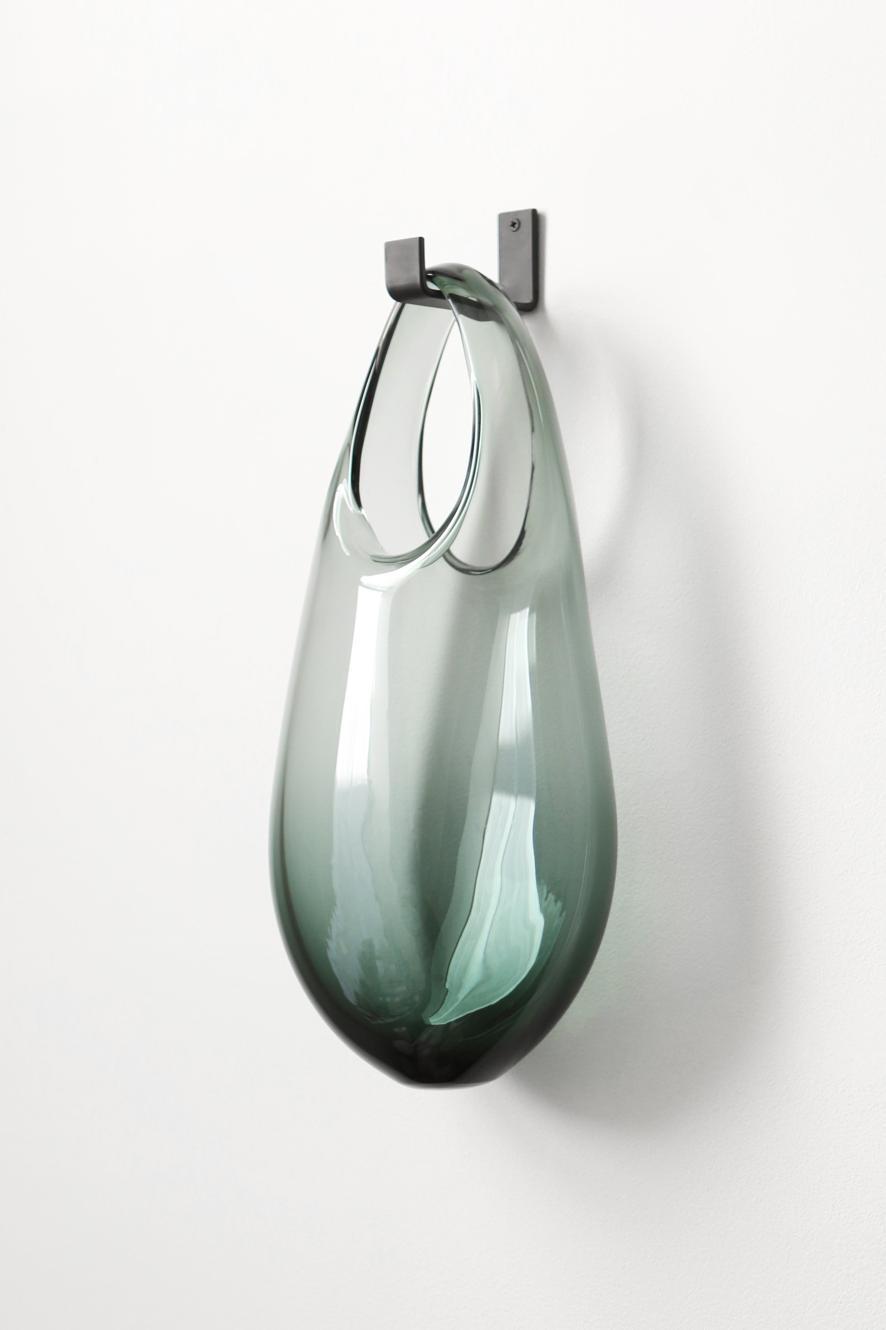 SkLO Hold Suspended Glass Wall Vase Vessel