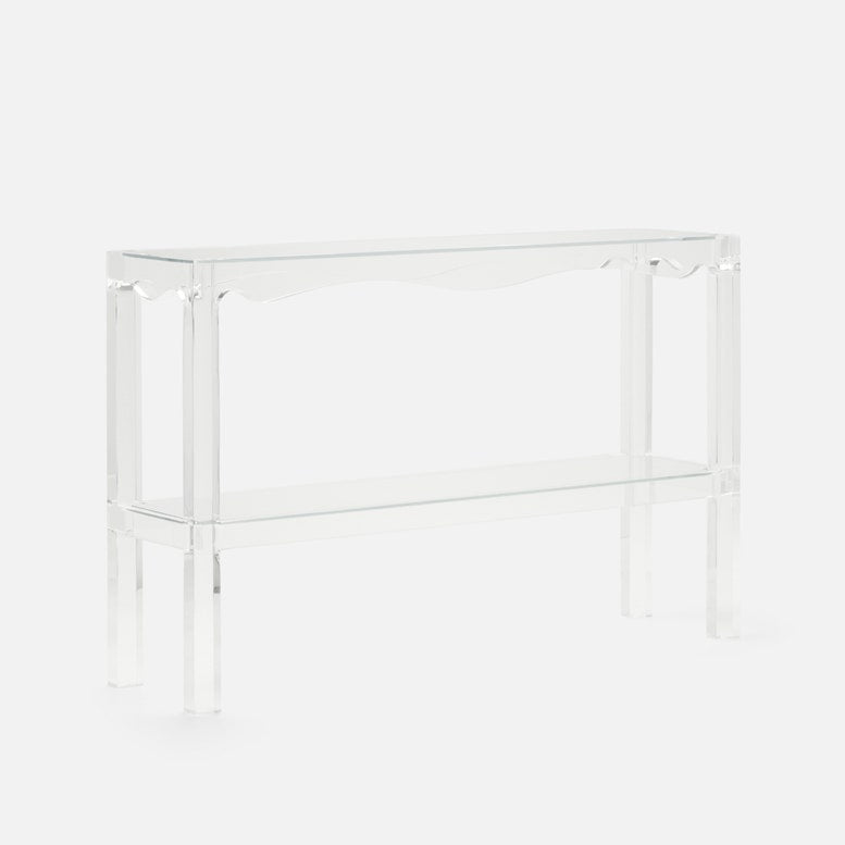 Made Goods Fargo Modern French Curve Console