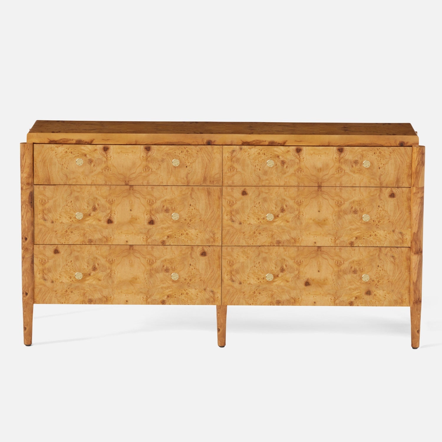 Made Goods Fenwick Satin Mappa Burl Dresser