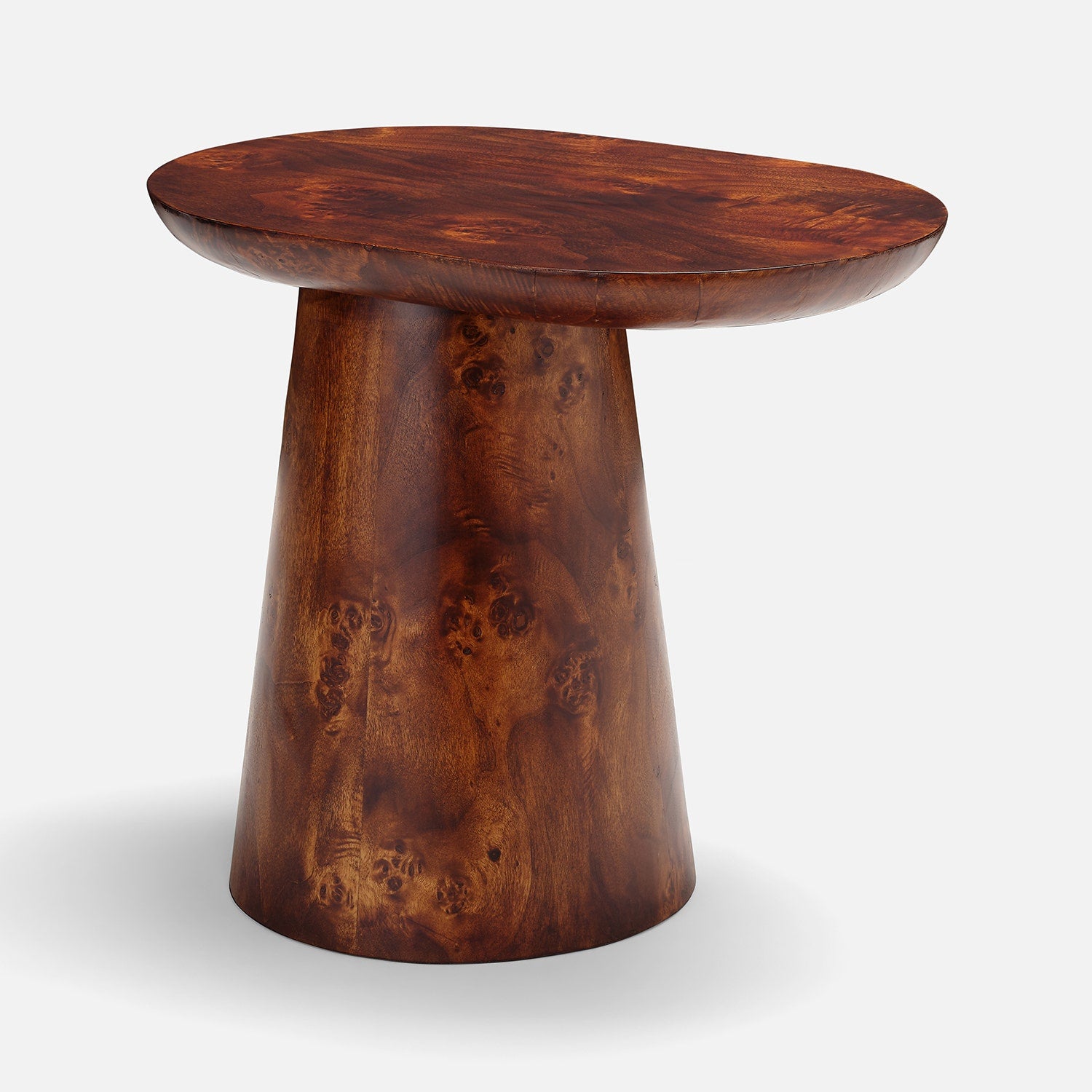 Made Goods Romulus Swirling Grain Leg Tapered Coffee Table