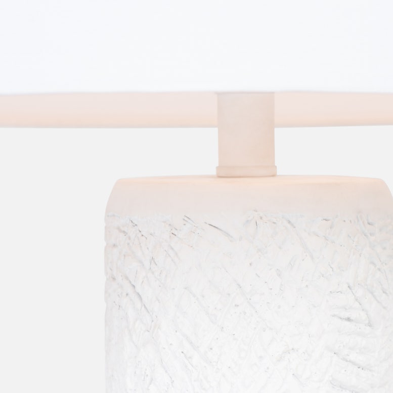 Made Goods Brantley Column Plaster Table Lamp