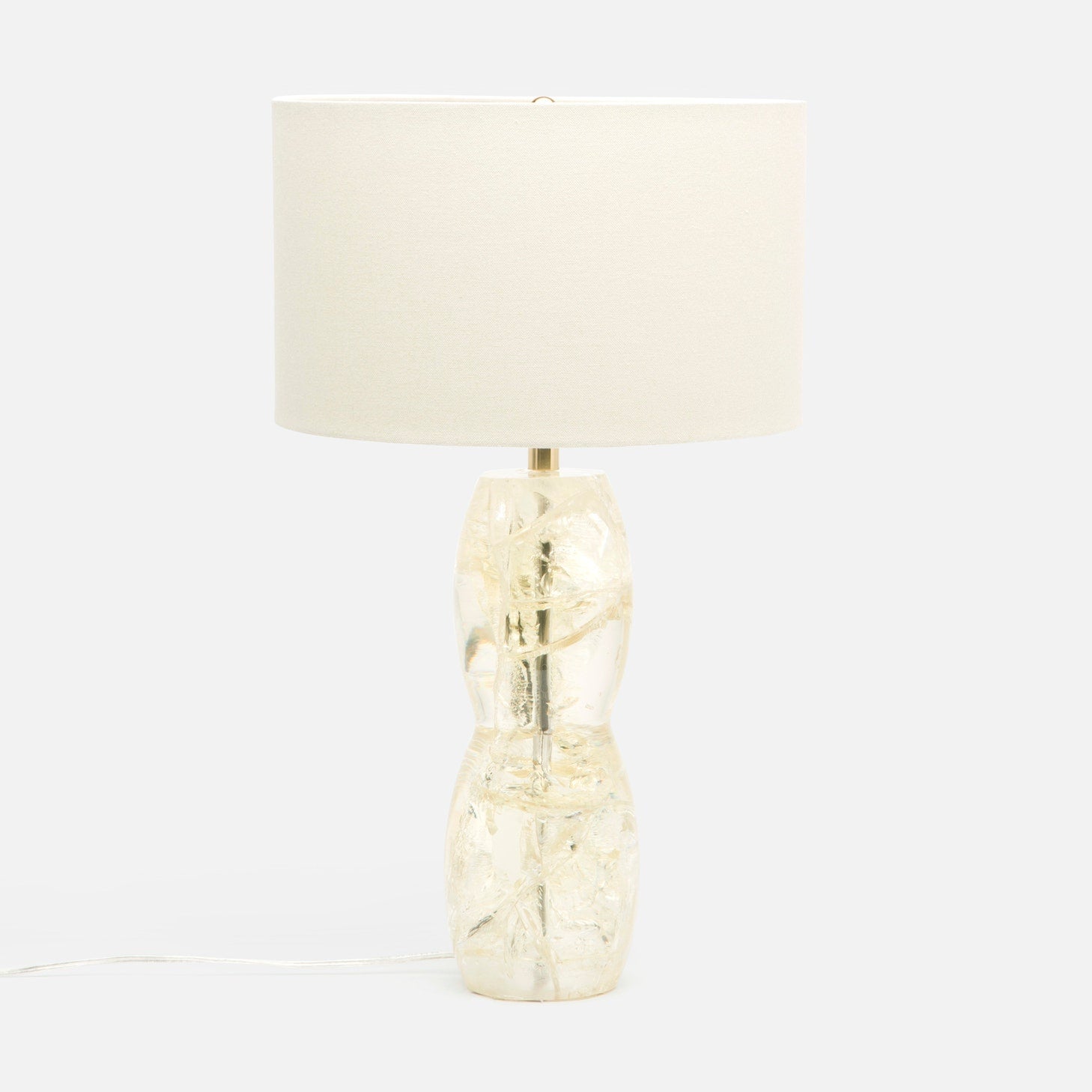 Made Goods Serbert Sleek Hourglass Table Lamp