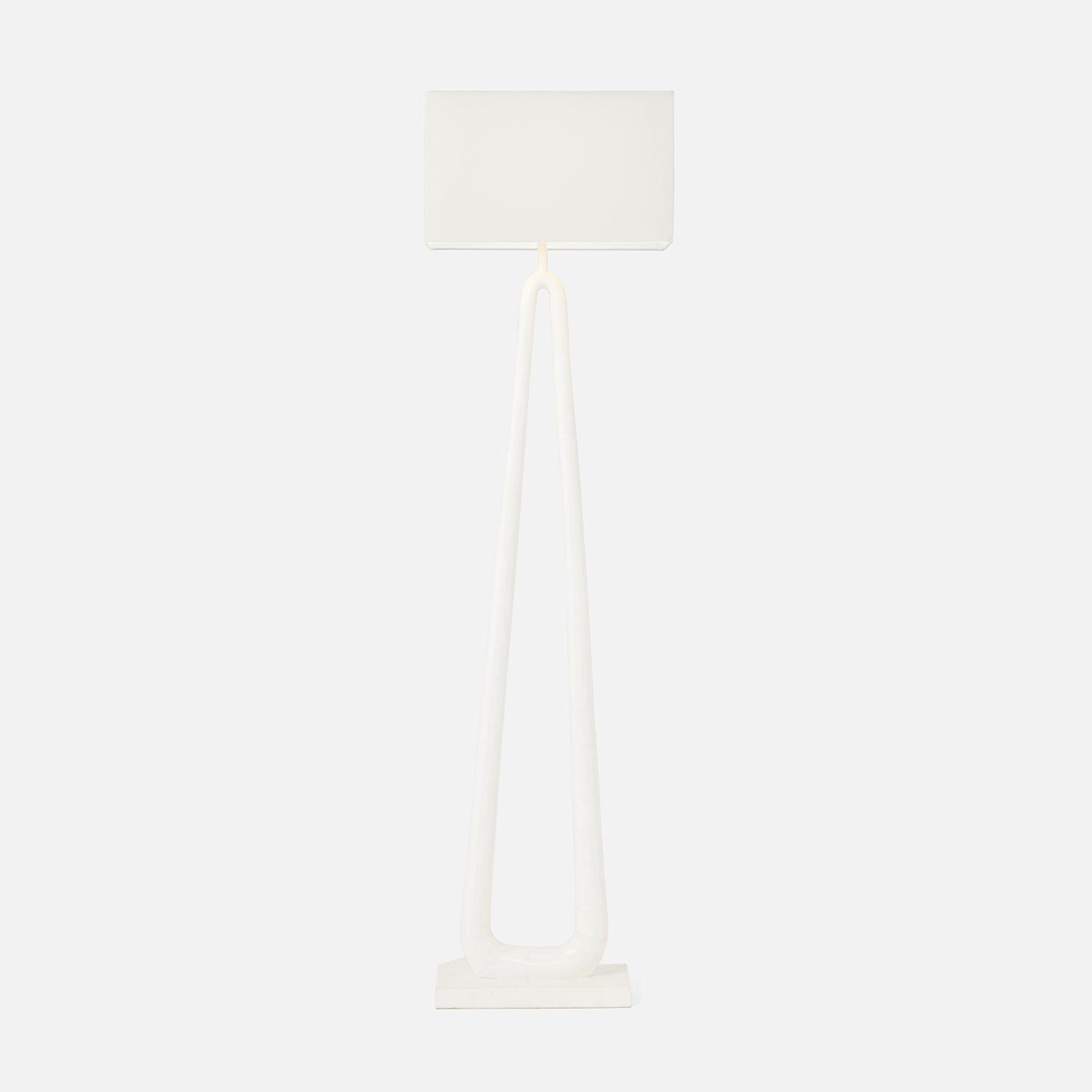 Made Goods Weldon Curved-corner Triangle Floor Lamp