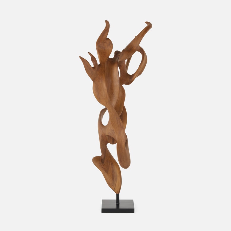 Made Goods Marcianus Teak Wood Sculpture