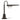 bronze task lamp with pointed edge