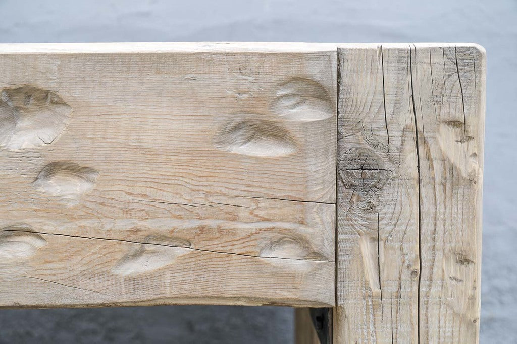 Salvaged Pine Timber Console Table