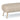 closeup of light beige bench