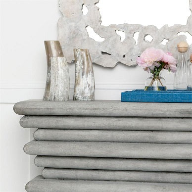 vases used as decor for mantle