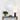 table lamp in navy color option on top of console table