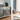 closeup of cabinet styled in living space