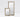two rectangular mirrors with grey frames