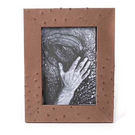 Ostrich Leather Photo Frame 5"x7"