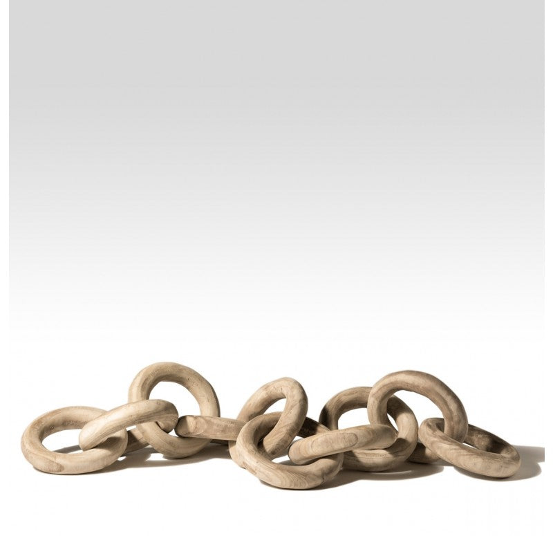 chain link decor in alternate lighting with more dramatic shadows