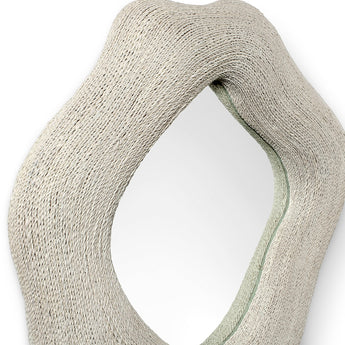 Palecek JADEN MIRROR MEDIUM WHITE