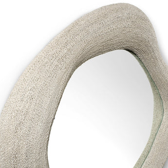 Palecek JADEN MIRROR LARGE WHITE