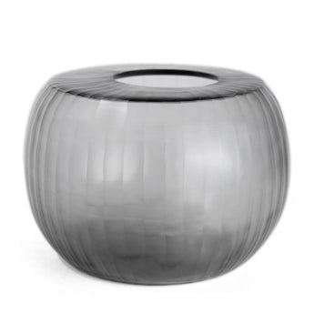 MADRAS - Gray Glass Vase