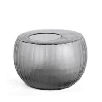 MADRAS - Gray Glass Vase