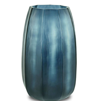 KOONAM - Ocean Blue/Idigo Glass Vase