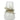 CABARET - Willow Crown Design Opale Glass/Gold Metal Vase