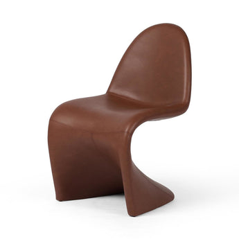 Elegance Upholstered Dining Chair | High-Performance Linen & Faux Leather