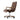 Tufted Cocoa Leather Desk Chair – view 5