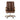 Tufted Cocoa Leather Desk Chair – view 1