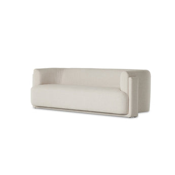 Elegant Resilience Sofa: Classic Fully Upholstered Sofa in Performance Fabric, S-Spring Seat