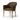 Gustavian Luxe Style Dining Chair: Modern Comfort with Olive Fabric and Parawood Frame