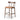 Solid Ash Spindle-Back Counter Stool – view 10