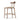 Solid Ash Spindle-Back Counter Stool – view 7