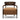 Oak Frame Upholstered Armchair – view 1