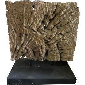 Natural Wood Deco on Stand Block