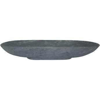 Grey Marble Oval Trough-Grey