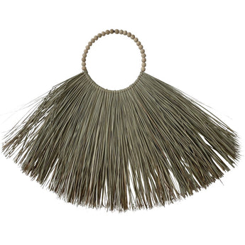 Grass Necklace Wall Deco Large-Natural : 24"x30"H