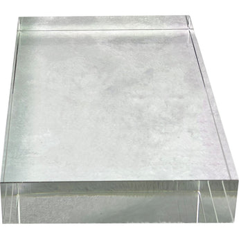 Crystal Rectangular Block Base 12"x8"x2"