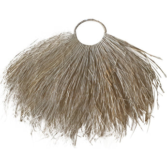 Grass Necklace Wall Deco XL-Natural : 24"x40"H