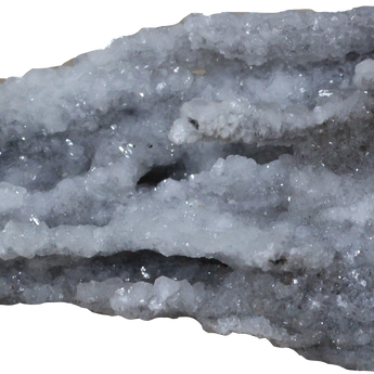Natural Gray Calcite Stalactite Cluster