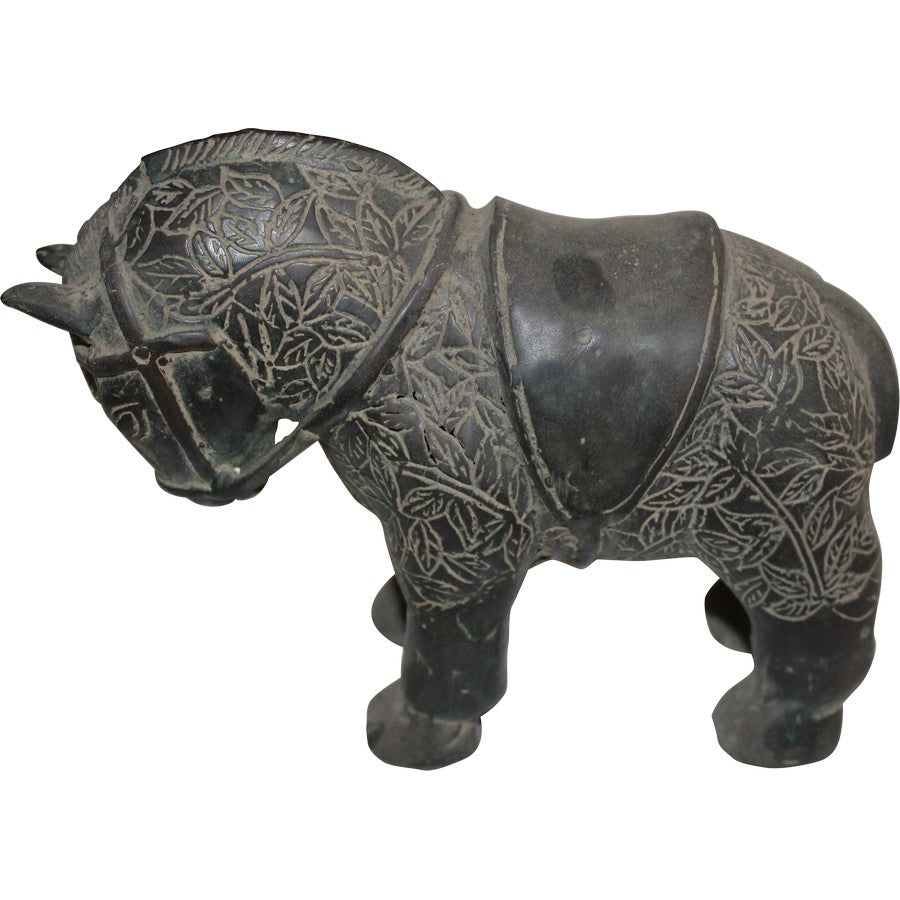 Torjan Standing Horse Figure – Fine Line Furniture & Accessories