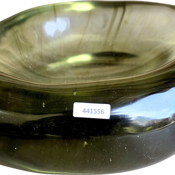 Obsidian Donut Bowl - Volcanic Green