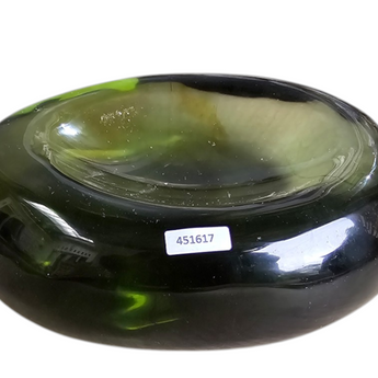 Obsidian Donut Bowl - Volcanic Green