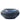 PERUGIA - Glossy Charcoal (Basalt) Lacquer Finish Polyresin Planter