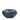 PERUGIA - Glossy Charcoal (Basalt) Lacquer Finish Polyresin Planter
