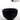SARDINIA - Glossy Black Lacquer Finish Polyresin Planter