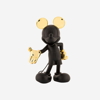 Leblon Delienne Mickey Bi-Color Figurine — Black & Gold