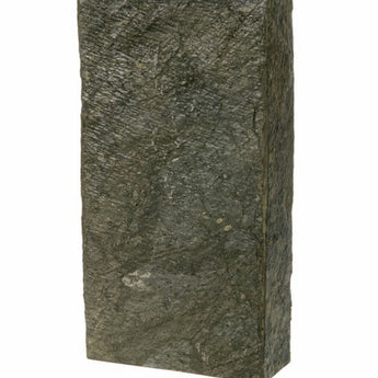 PIATA - Solid Green/Gray Pathar Stone Envelope Vase