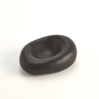 Ceramic Balloon Bowl Matte Black Small