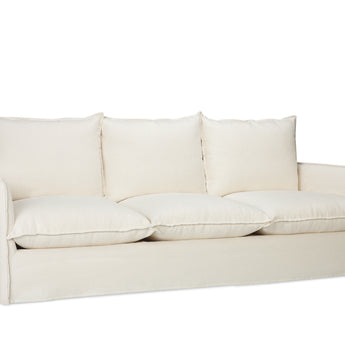 LEE Industries C1297-03 Sofa – Custom Upholstered Slipcover Sofa