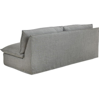 Lee Industries C1957 Armless Sectional Sofa – Slipcovered